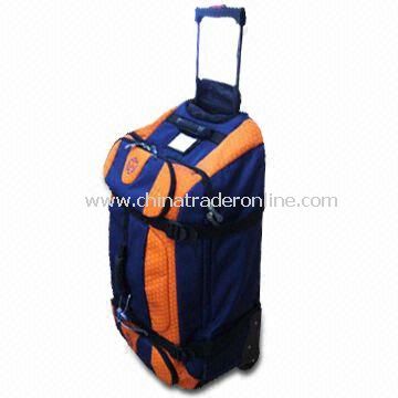 Promotional Traveling/Duffel/Luggage/Backpack Bag, Made of 600D Polyester and 210D Lining