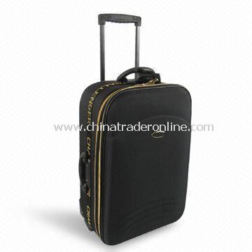 Trolley Case/Luggage Set with Golden Zipper, Available in Various Sizes