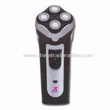 Floating Type Blade Mens Shaver with Washable Design and 8 to 16 Hours Charging Time from China