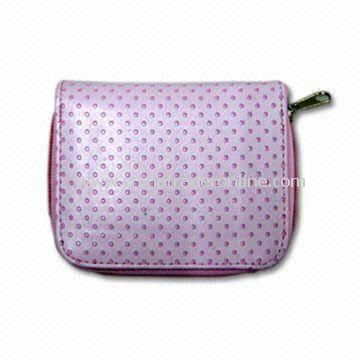 Girls Coin Purse, Available in Various Colors and Designs, Made of PU Leather