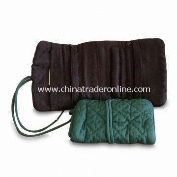 Jewelery Roll Bag, Made of 100% Cotton, Measures 7 x 32cm from China