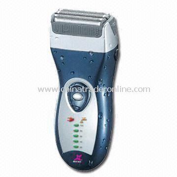 Mens Shaver with Washable Design, LED Display and Pop-up Trimmer from China