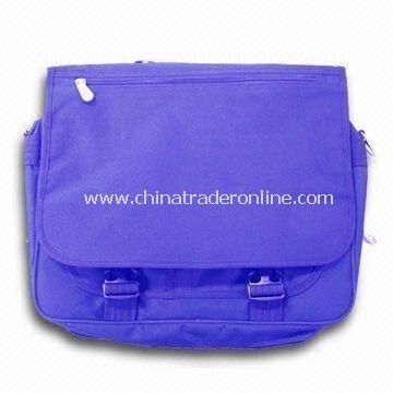 Messenger Bag with Webbing Handle, Made of 600D/PU and Ripstop from China