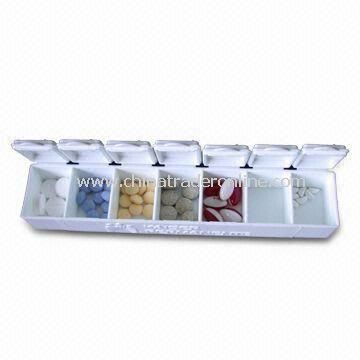 Pill Case with Logo Printing, Various Sizes are Available, Ideal for Offices