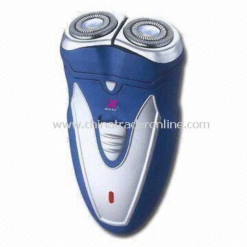 Rechargeable Mens Shaver with Double Floating Shaving Heads and Cutting System