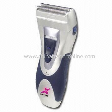 Rechargeable Mens Shaver with Double Heads Floating and Pop-up Trimmer