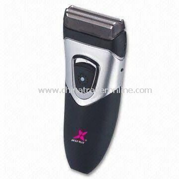 Rechargeable Mens Shaver with Pop-up Trimmer, 30 Minutes Working Time and On/off Switch