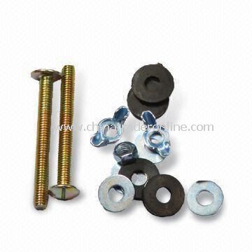 Toilet Repair Kit, Used To Attach Toilet Tank to Toilet Bowl, Washer and Nuts