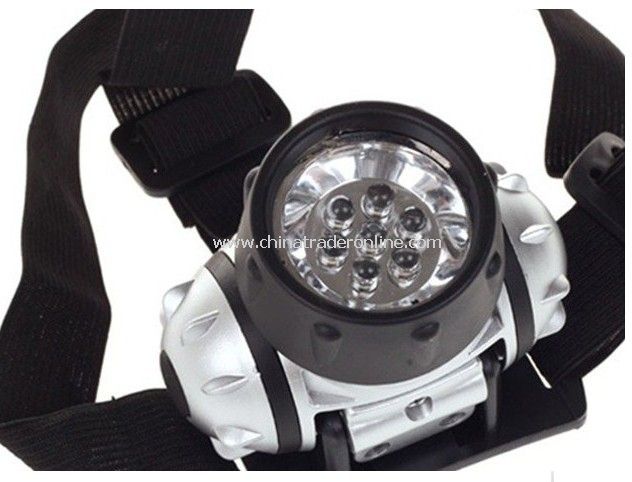 7LED headlights searchlights/outdoor camping lamp/camping miners/fishing lamp LED lamp from China