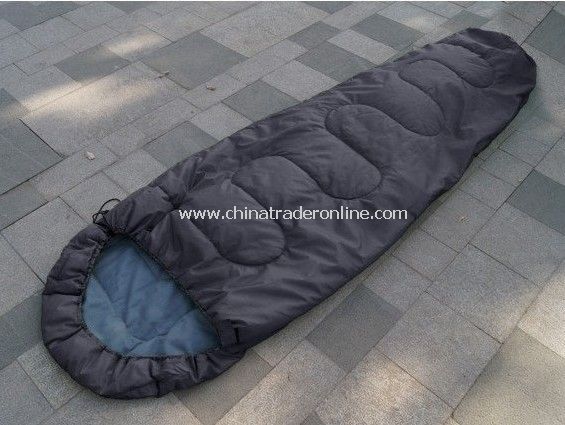 Camping sleeping bag limit - 5 degrees /High Quality Outdoor Camping Mummy Style Cotton Sleeping bag from China