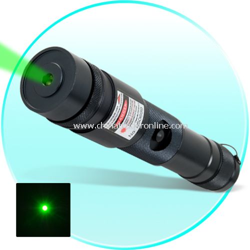 High Power 100mW Green Laser Pointer - All Metal Combat Edition from China