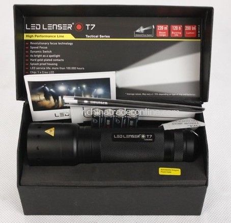 flashlight Tactics Torch 200Lm outdoor camping tool from China