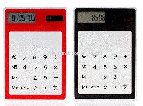 lot novelty gadget mini solar power touch screen pocket calculator,mini calculator,pocket calculator