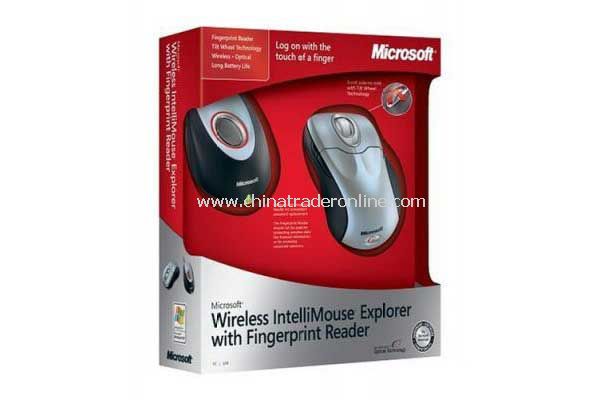 Microsoft Wireless IntelliMouse Explorer & Fingerprint Reader from China