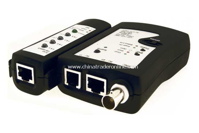 RJ45 / RJ12 / BNC Cables Tester