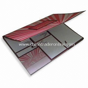 Card Cover Sticky Note Pad in Various Sizes, Suitable for Company Gifts and Promotional Purposes from China