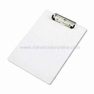 Clip Board, Made of PP, Suitable to Protect Documents and Menu, Measures 310 x 240mm