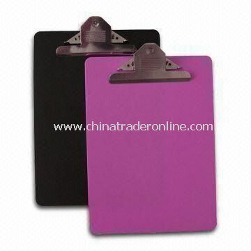 Clip Boards, Measures A4, Customized Logos and Colors are Welcome