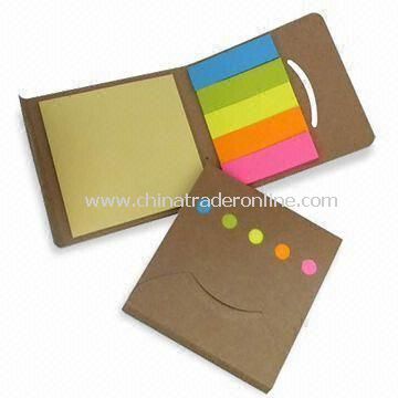 Kraft Card Cover Sticky Note Pads for Pharmaceutical Company Gift, OEM/ODM Orders are Welcome