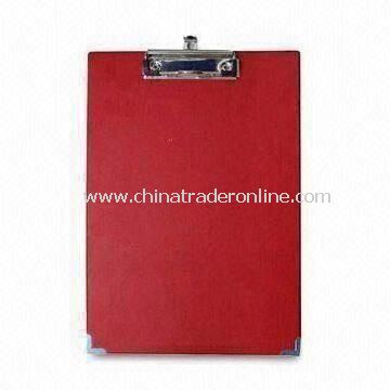 Lightweight Clip Board, Made of PP, Protects Documents and Menus, Measures 310 x 240mm