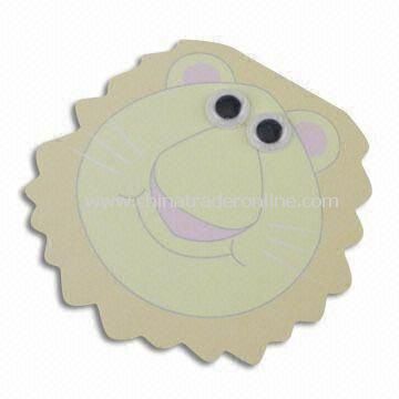 Lion Shaped Sticky Note Pad with Vivid Eyes, Various Designs and Shapes are Available from China