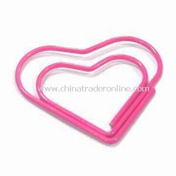 Promotional Paper Clip Holder, Various Colors are Available, Customized Logo Printings are Welcome