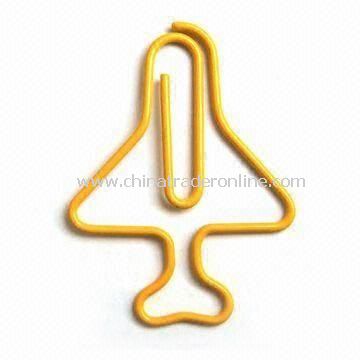 Soft Plastic-coated Paper Clip, Suitable for Promotion, with Novelty Design from China