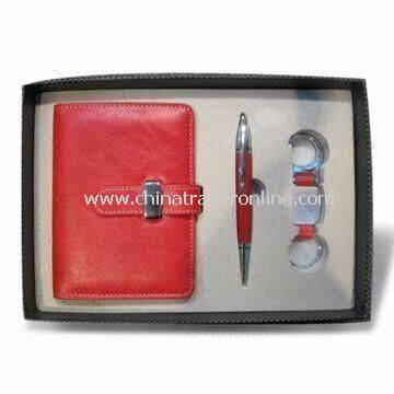 Stationery Gift Set, Includes Pen and Keychain, Suitable for Promotional Purposes from China