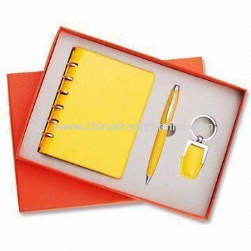 Three-piece Stationery Gift Set, Different Colors are Available from China