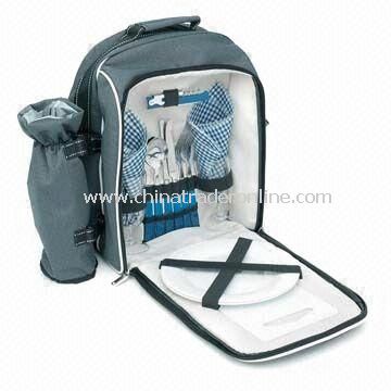 Backpack Picnic Set, Made of 600D Polyester, Suitable for 2 Persons