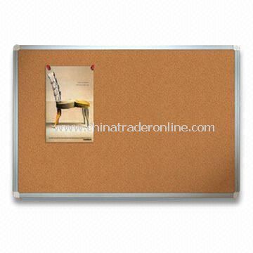 Cork Bulletin/Memo Board with U-Type Aluminum Frame, Available in Various Sizes from China