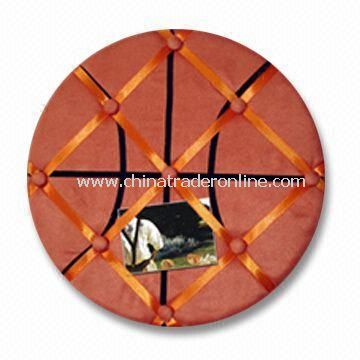 Fabric Memo Board with Basketball Shape, 30 and 45cm Diameter