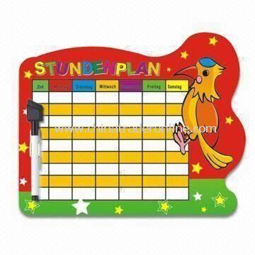 Magnet Writing Board with Marker Pen and Eraser, Suitable for Kids, Available in Various Sizes