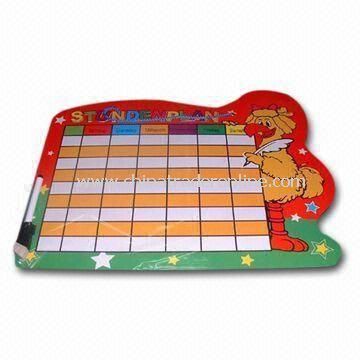 Magnetic Memo Board, with 200g Chrome Paper, Available in Full-color Printing on One Side from China