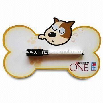 Memo Board with Wipe Pen, Made of Paper and Soft Magnet, Customized Designs and Logos are Accepted
