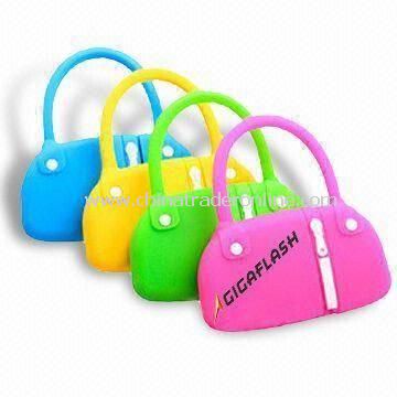 Novelty Handbag-shaped USB Flash Drives with 512MB to 16GB Memory Capacities