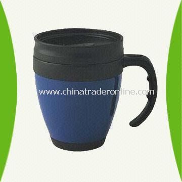 16-Ounce Plastic Mug Available in Different Colors from China