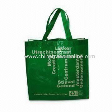 Color Printed Woven PP Bag, Measuring 38.5 x 39.5 x 12cm, Suitable for Gifts
