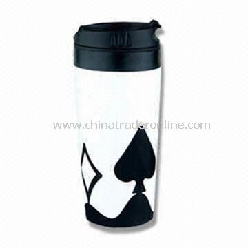 Mug, Made of Plastic, Available in Capacity of 16oz