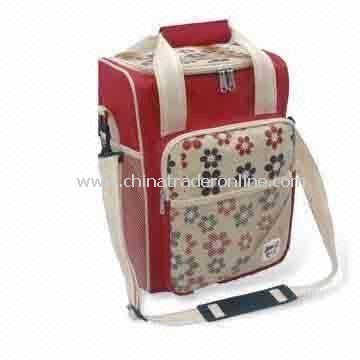 Picnic Cooler Bag with One Large Compartment, Front and Mesh Pocket