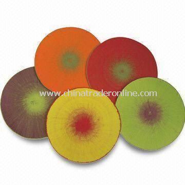 Placemats, Available in Various Colors, Made of 100% Paper and Cotton