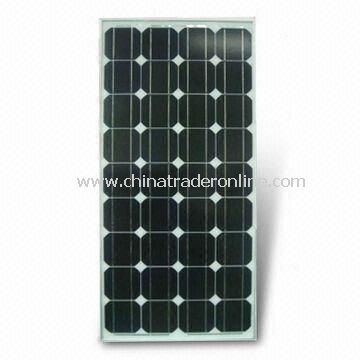 90W Mono-crystalline Silicon Solar Panel, Available with High Efficiency