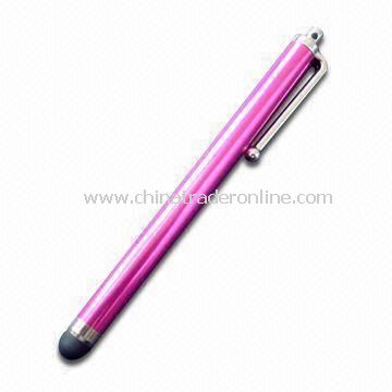 Capacitive Stylus Touch Pen for Apples iPad/iPod/iPhone 3GS HTC with Soft Rubber Tip