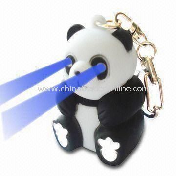 LED Panda Key Light with Sound, Ideal for Mini Gifts and Promotional Items