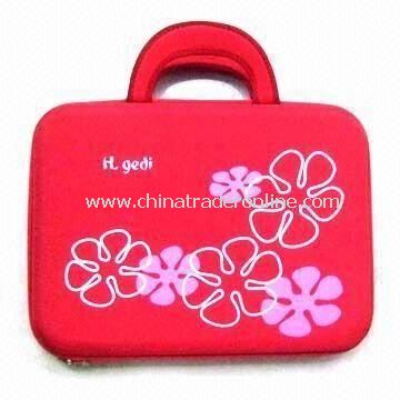 Red Laptop Bag, Made of EVA, Customized Designs are Accepted, Available in Various Colors