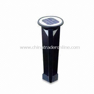 Solar Lawn Light, Available in 6V/4Ah Lead-acid and 3.6V/200mAh Nickel Hydrogen Battery