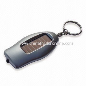 Solar LED Keychain, Ideal for Promotions from China