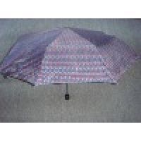 21 inchs 3 fold manual travel sun umbrella from China