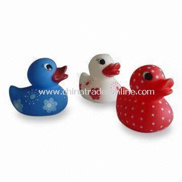 Cute Rubber Bath Toys, Ideal for Promotions and Gifts, Customized Shapes are Accepted