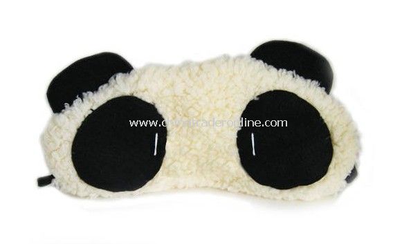 Wholesale Plush panda eye cover/eye shade from China